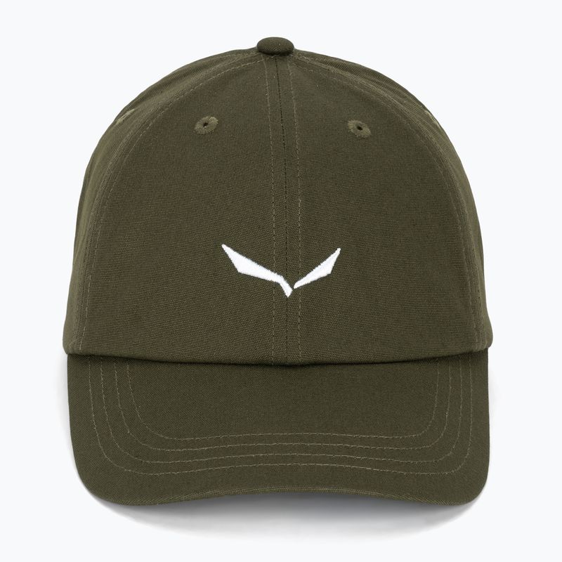 Cappellino con visiera Salewa Eagle Logo dark olive 2