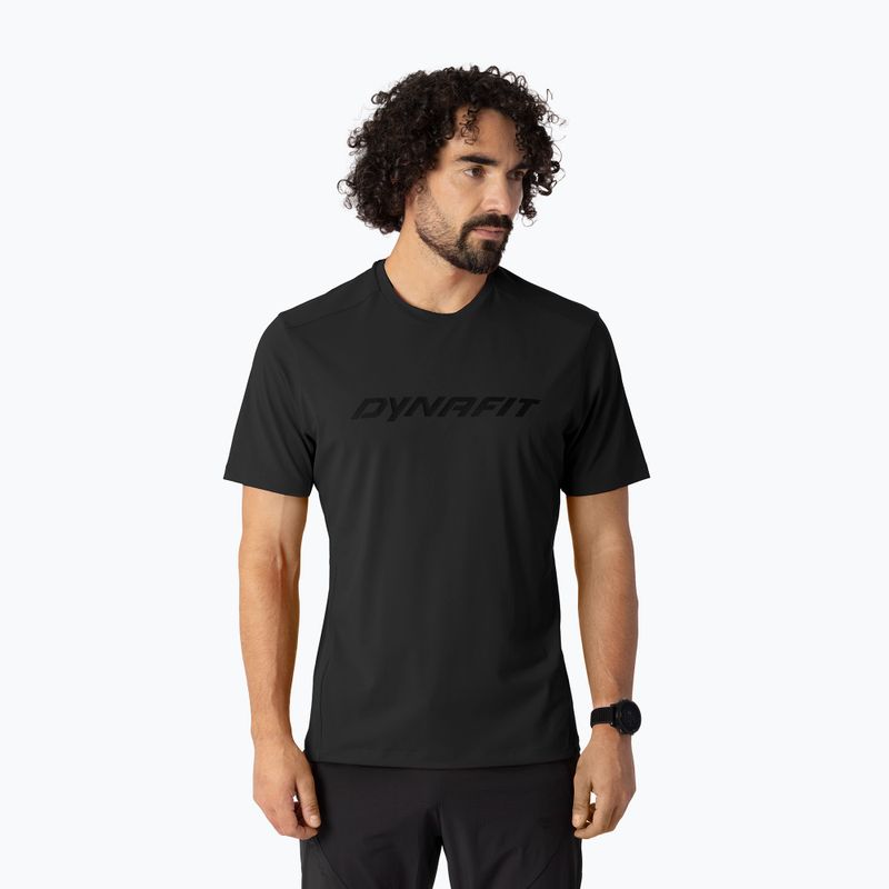 Maglietta da trekking da uomo DYNAFIT Traverse black out