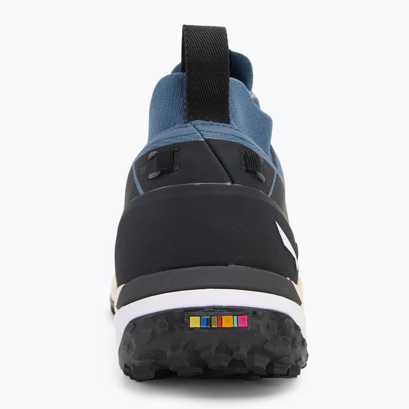 Scarpe da trekking da uomo Salewa Puez 2 Knit Powertex java blu/nero 6