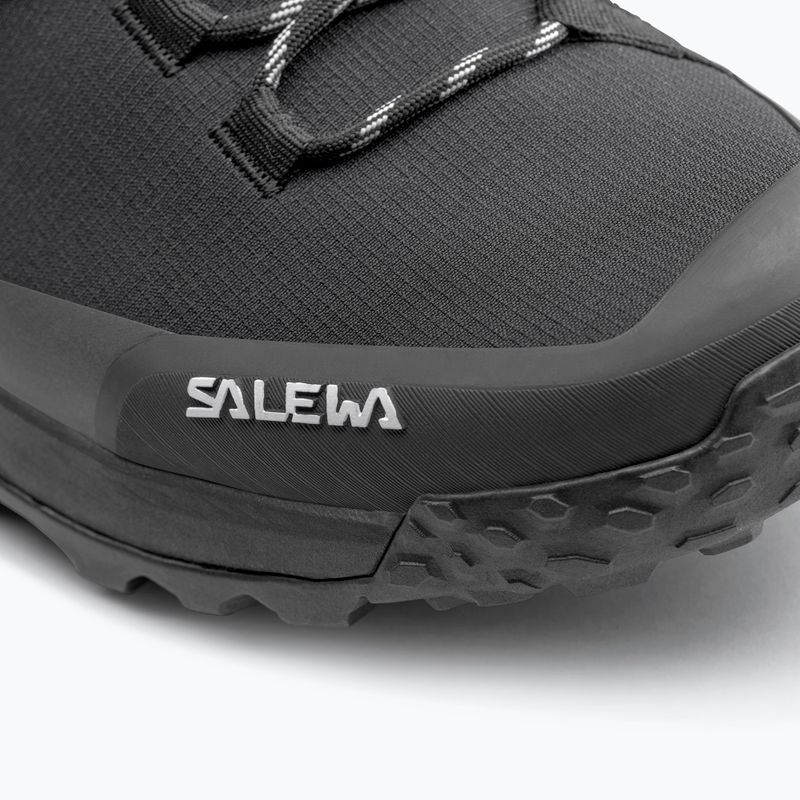 Stivali da trekking Salewa da uomo Puez 2 Mid Ptx nero/nero 9