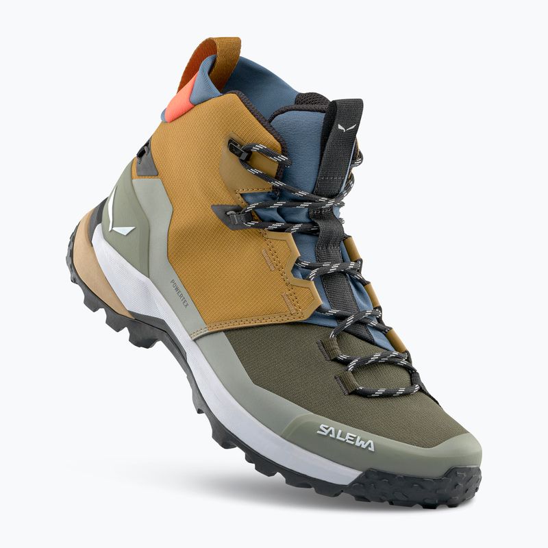 Scarpe da trekking da uomo Salewa Puez 2 Mid Ptx golden brown/shadow 9