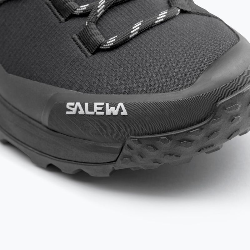 Stivali da trekking da donna Salewa Puez 2 Mid Ptx nero/nero 6