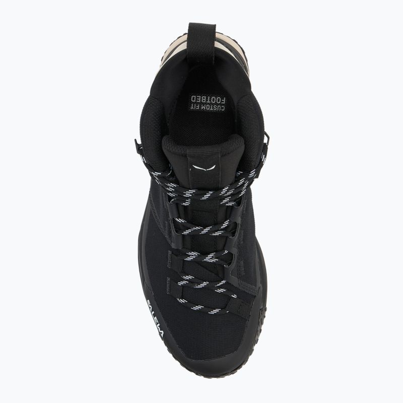Stivali da trekking da donna Salewa Puez 2 Mid Ptx nero/nero 5