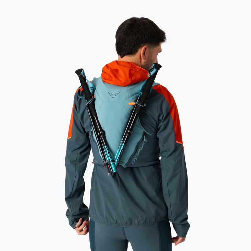 Gilet da corsa DYNAFIT Alpine 8 Vest smoke blue/cinder 7