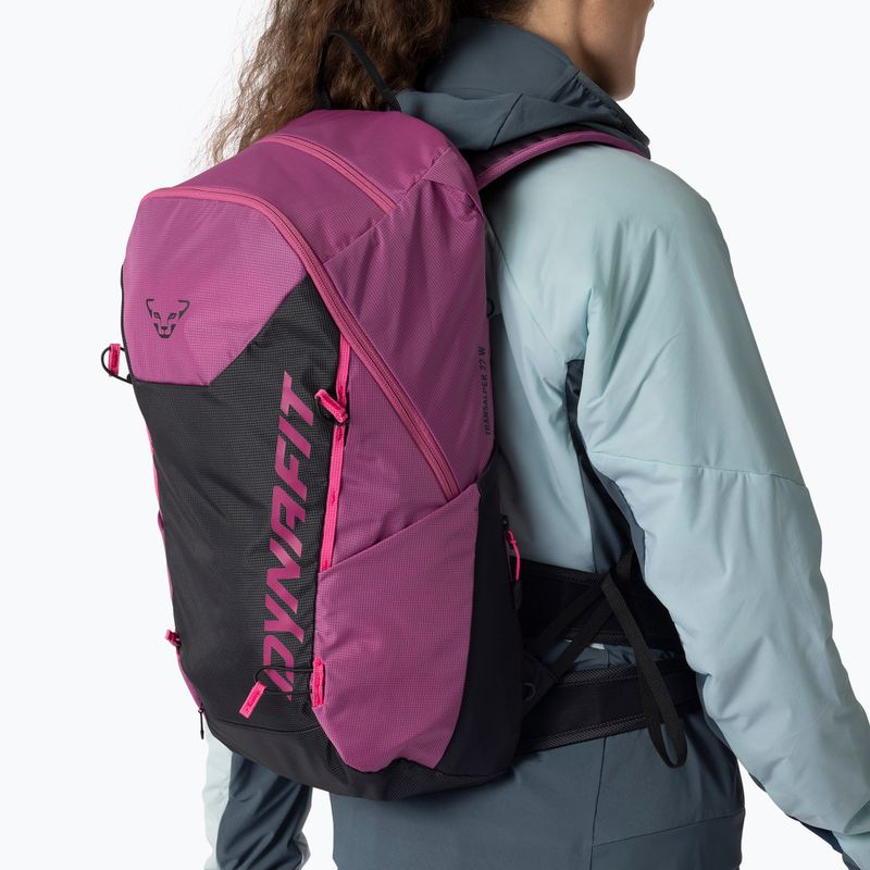 Zaino da trekking da donna DYNAFIT Transalper 22 l magenta/black out 3