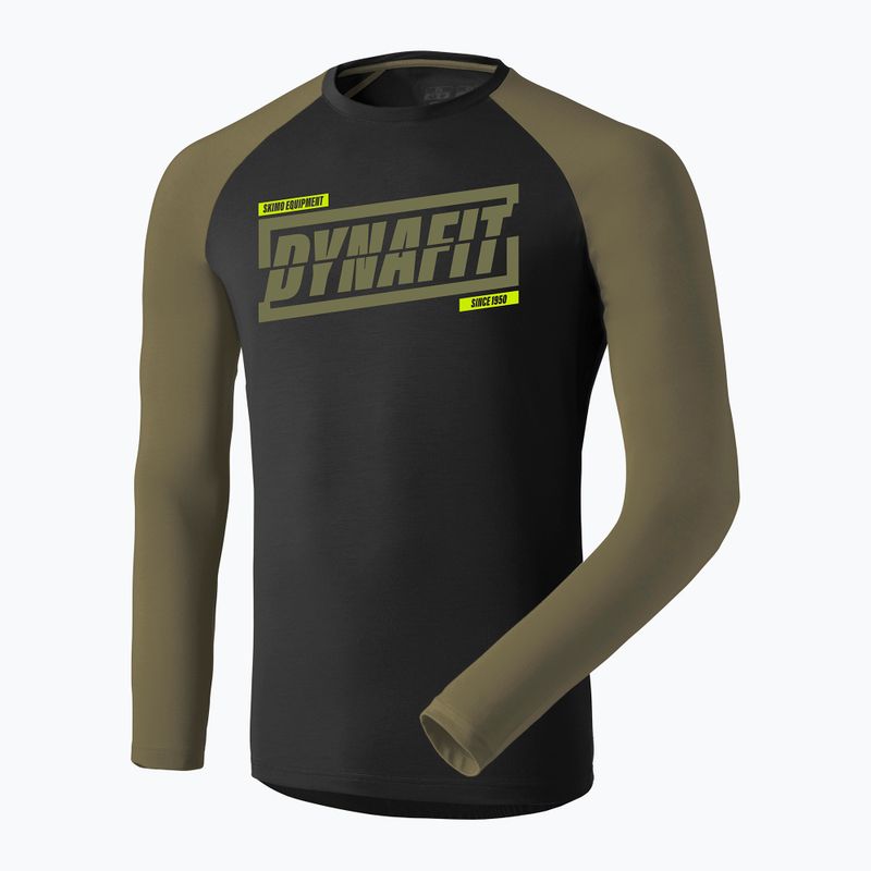 Longsleeve da running uomo DYNAFIT 24/7 military green/0910 4