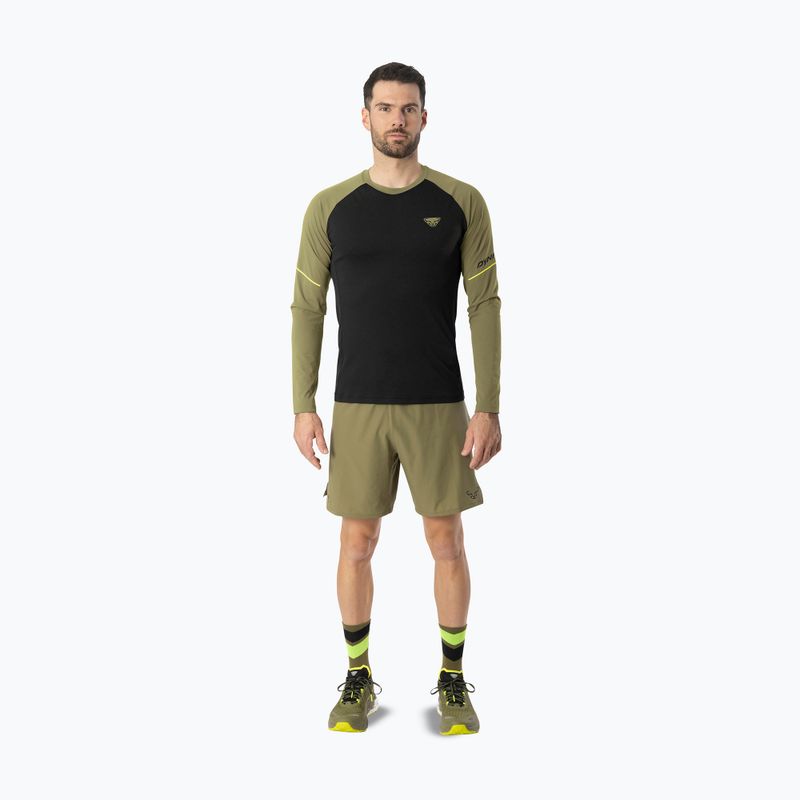 Longsleeve da running uomo DYNAFIT Alpine Pro military green/0910 2