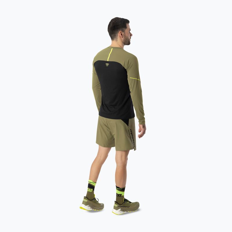 Longsleeve da running uomo DYNAFIT Alpine Pro military green/0910 3