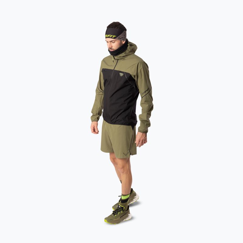 Giacca da corsa da uomo DYNAFIT Alpine 3L military green/0910 2