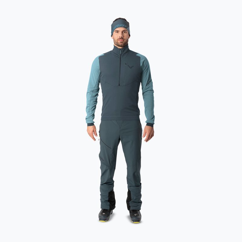 Felpa da sci alpinismo uomo DYNAFIT Blacklight Thermal 1/2 Zip smoke blue/0720 2