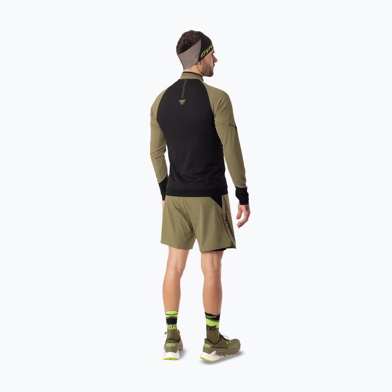 Felpa da corsa uomo Dynafit Alpine LS 1/2 Zip Tee military green/0910 3