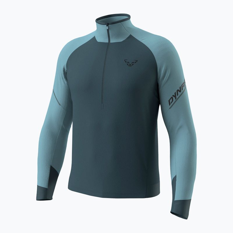 Felpa da corsa uomo Dynafit Alpine LS 1/2 Zip Tee smoke blue/0720/3162 4