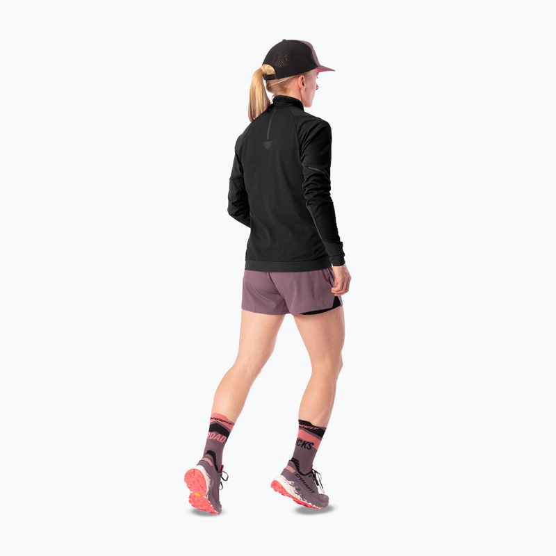 Felpa da corsa donna Dynafit Alpine LS 1/2 Zip Tee black out 3