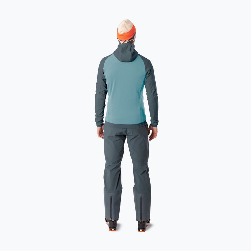 Felpa da sci alpinismo uomo DYNAFIT Radical Polartec con cappuccio cinder/3160 2