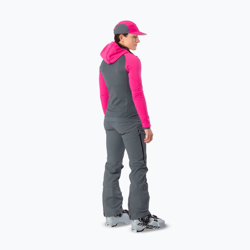 Felpa da scialpinismo donna DYNAFIT Radical Polartec Hooded flamingo/0720 3