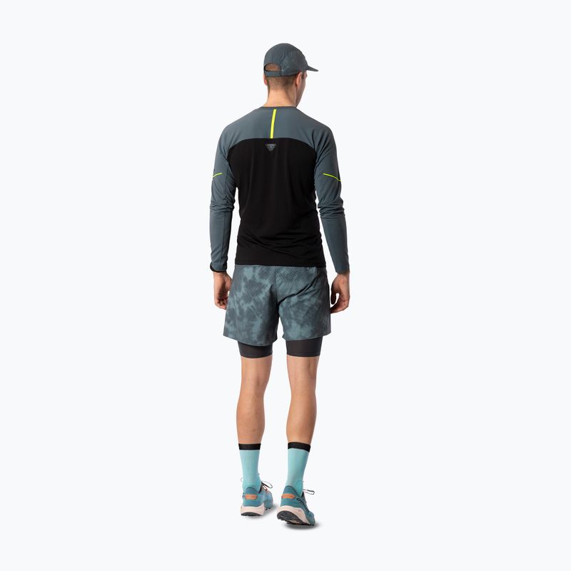 Pantaloncini da corsa da uomo DYNAFIT Trail Reflective 2in1 cinder 2