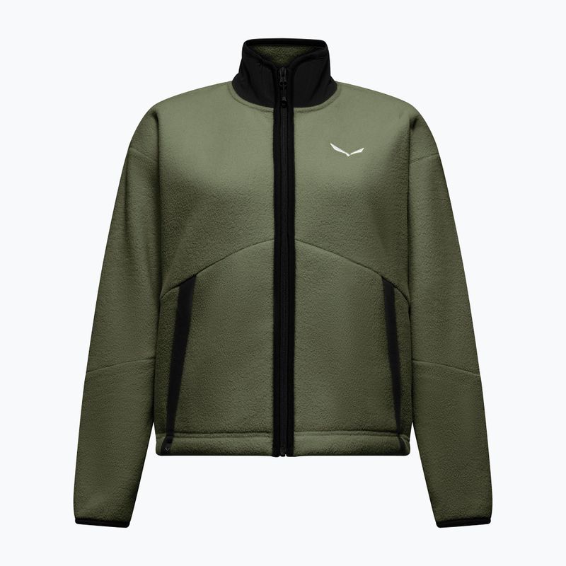 Pile donna Salewa Fanes Full Zip Faded Green