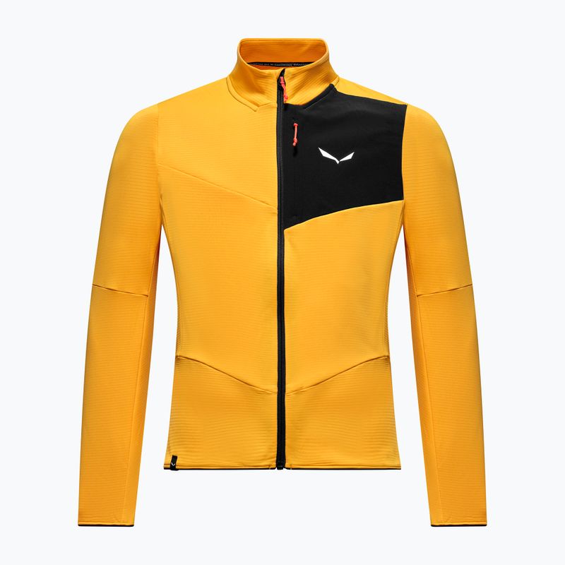 Pile uomo Salewa Ortles Fleece Full Zip Gold