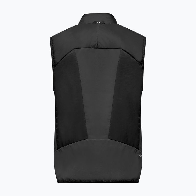 Gilet trekking Salewa Ortles Hybrid Tyrol Wool Air black out 2
