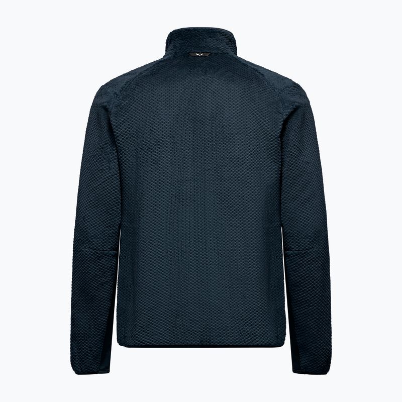 Felpa da trekking uomo Salewa Puez Warm Full Zip blueberry 2