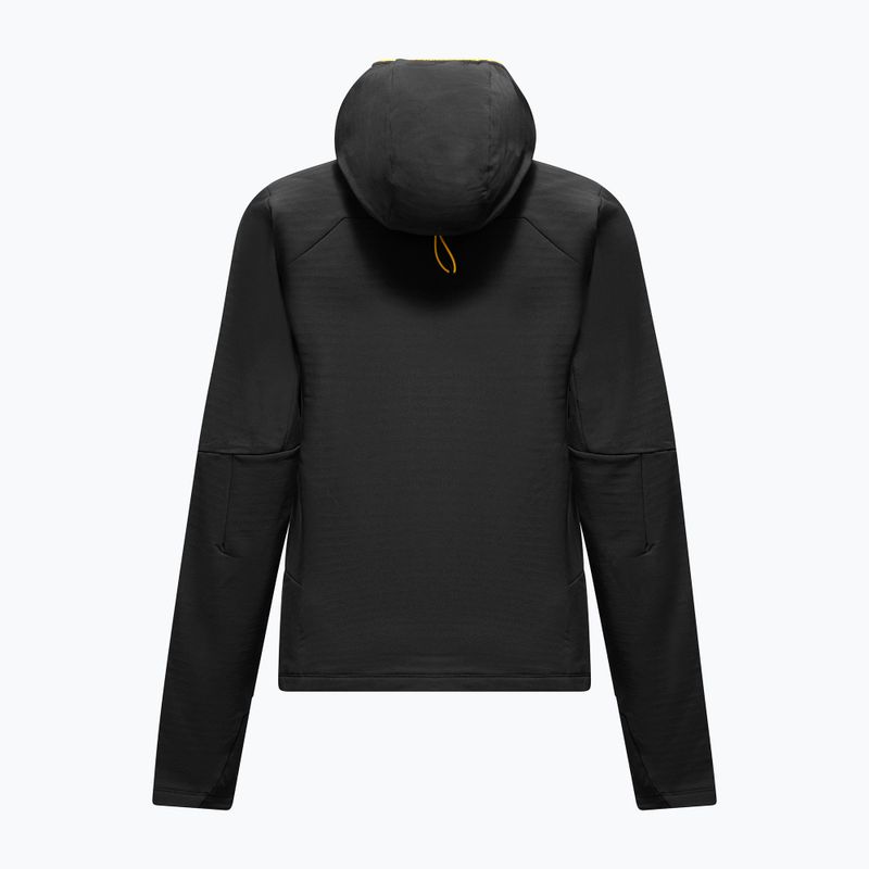 Pile donna Salewa Ortles Fleece Pro Hooded Black Out 2