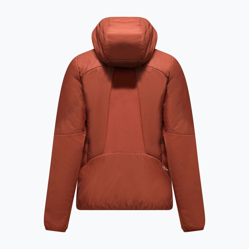 Giacca ibrida donna Salewa Ortles Hybrid TirolWool etruscan red 2