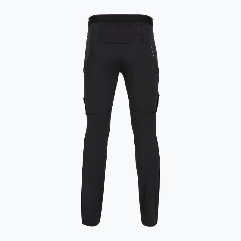 Pantaloni da trekking da uomo Salewa Pedroc 3 DST 2IN1 black out 2