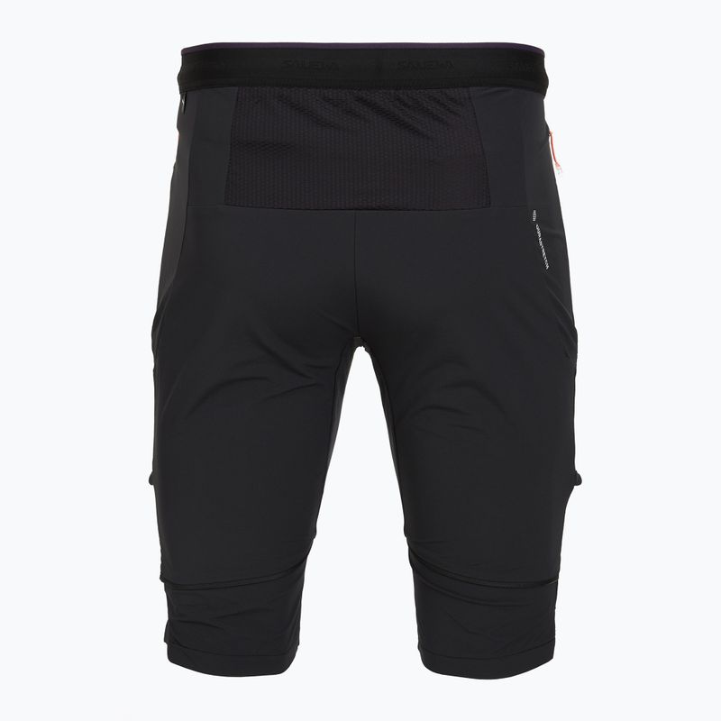 Pantaloni da trekking da uomo Salewa Pedroc 3 DST 2IN1 black out 6