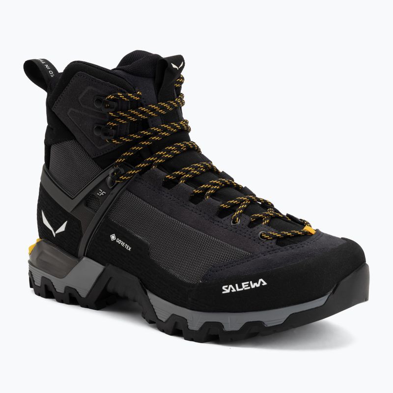 Scarpe da montagna uomo Salewa MTN Trainer 3 Tech Mid GTX nero/onyx