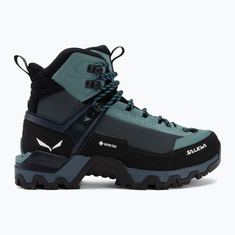 Scarpe da montagna donna Salewa MTN Trainer 3 Tech Mid GTX willow/orion blue 2