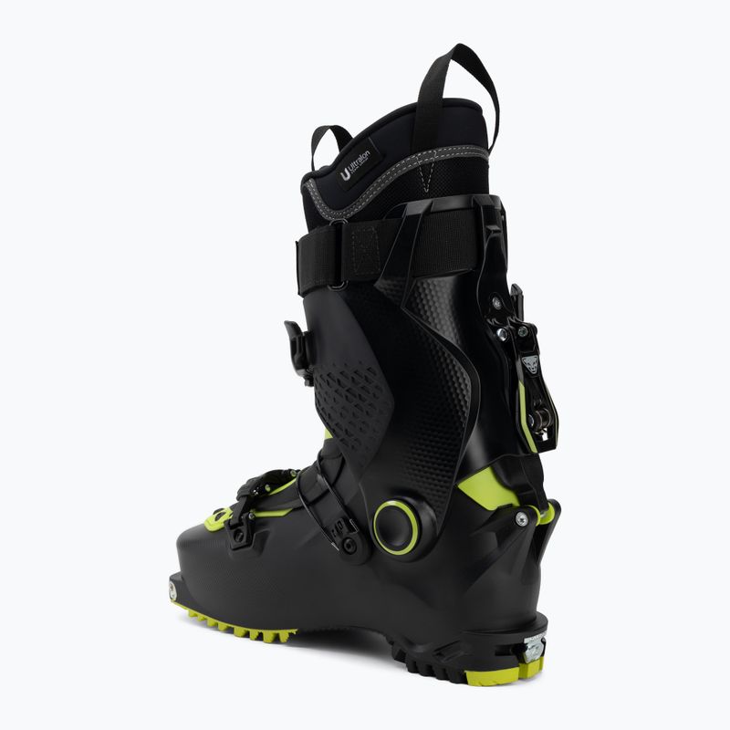 Scarponi da scialpinismo uomo DYNAFIT Radical black out/ultra yellow 2