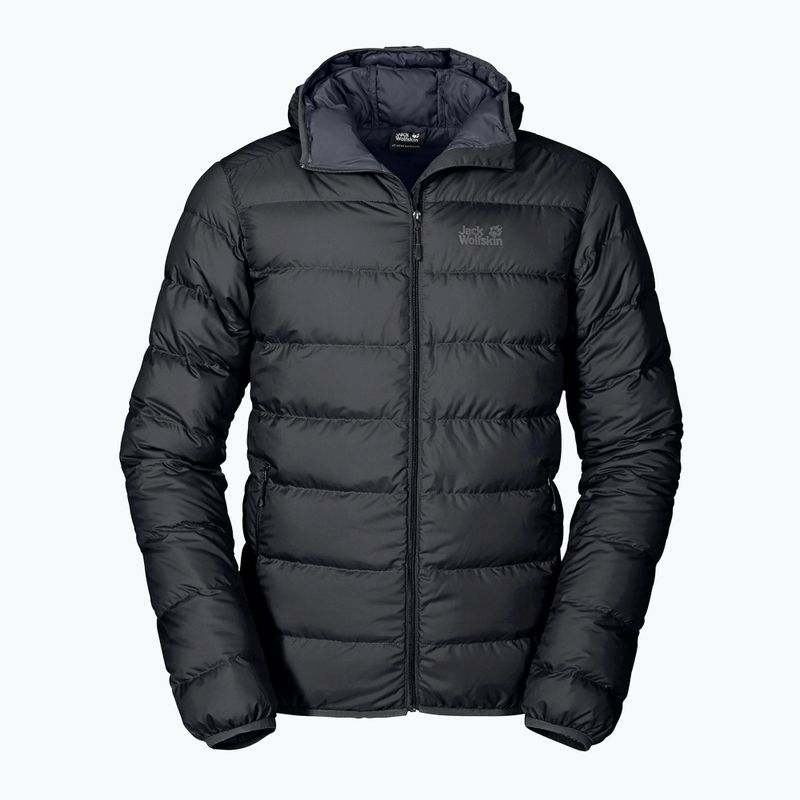 Piumino Jack Wolfskin da uomo Helium nero 6