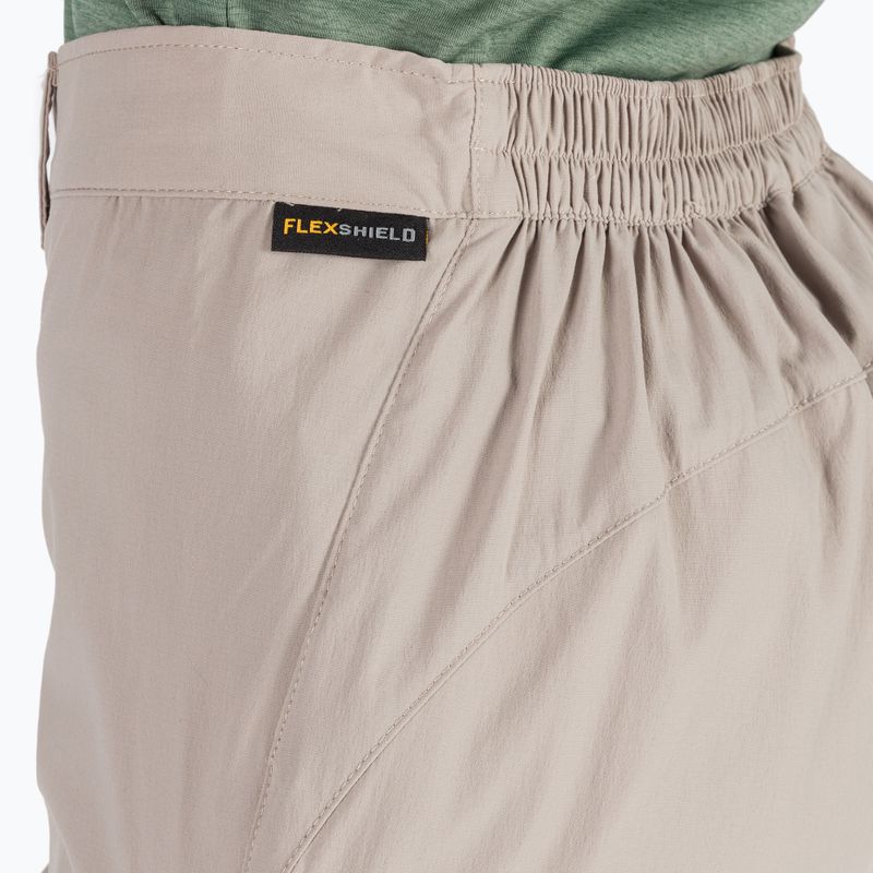 Pantaloncini da trekking Activate Light 3/4 moon rock da donna di Jack Wolfskin 4