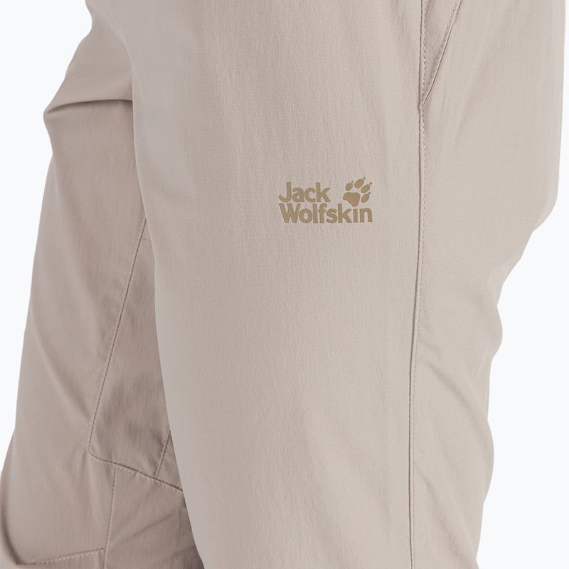 Pantaloncini da trekking Activate Light 3/4 moon rock da donna di Jack Wolfskin 5