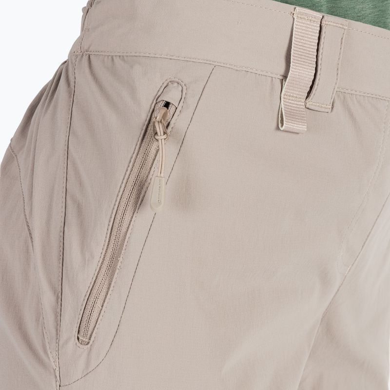 Pantaloncini da trekking Activate Light 3/4 moon rock da donna di Jack Wolfskin 6