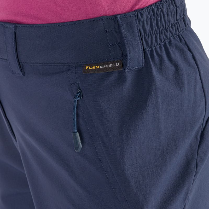 Pantaloni softshell da donna Jack Wolfskin Activate Light blu notte 6