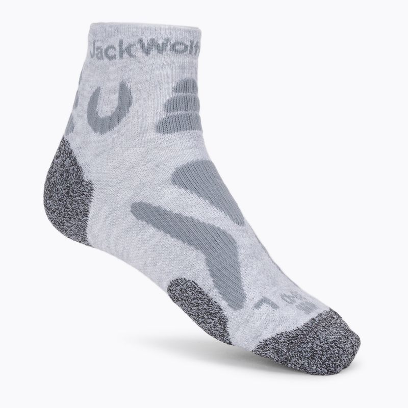 Jack Wolfskin Hiking Pro Low Cut calze da trekking grigio chiaro