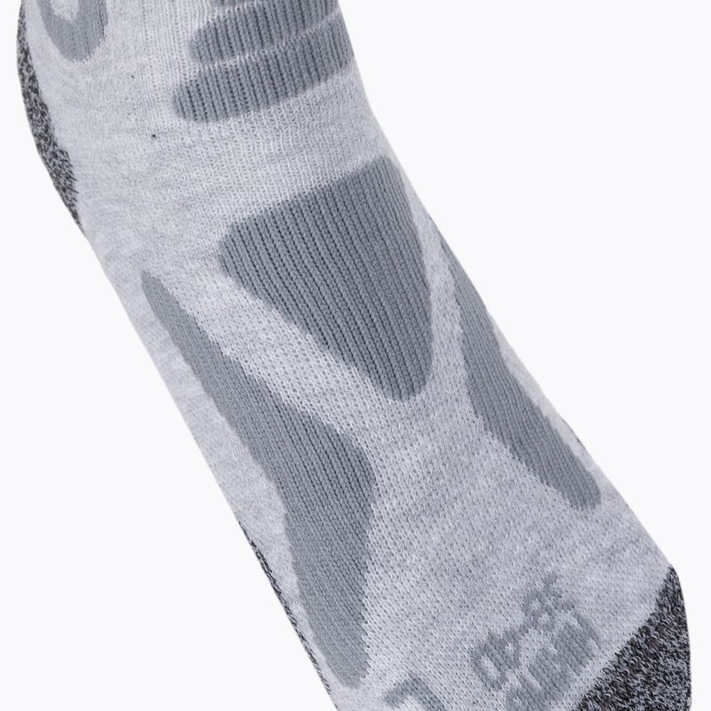 Jack Wolfskin Hiking Pro Low Cut calze da trekking grigio chiaro 3
