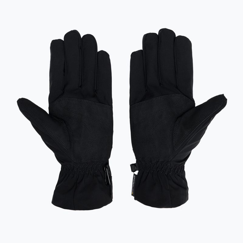 Guanti da trekking Jack Wolfskin Stormlock Highloft nero 2