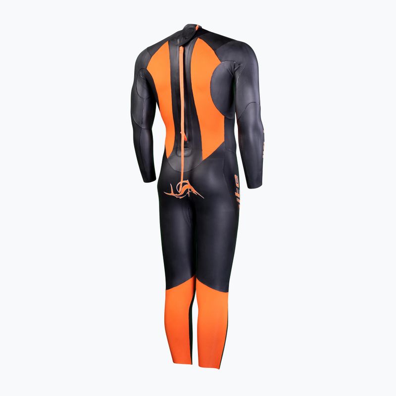 Muta da triathlon da uomo sailfish Ignite nero/arancio 2
