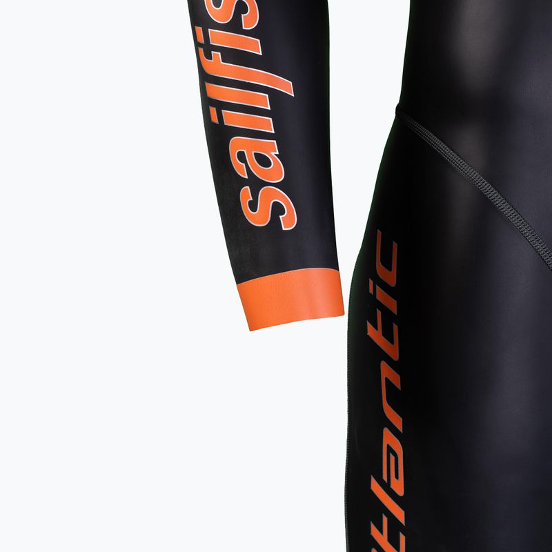 Muta da triathlon da uomo sailfish Atlantic 2 nero/arancione 3