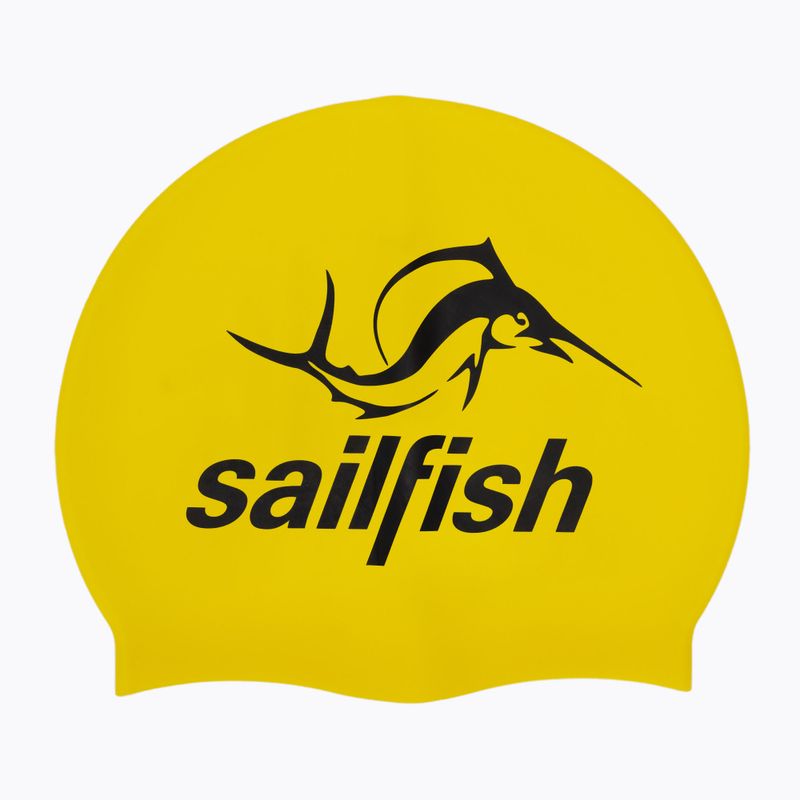 Sailfish Cuffia da bagno in silicone giallo