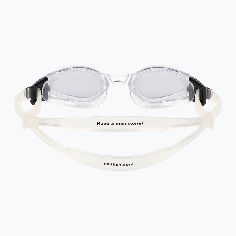 Occhiali da nuoto Sailfish Storm grigio 5