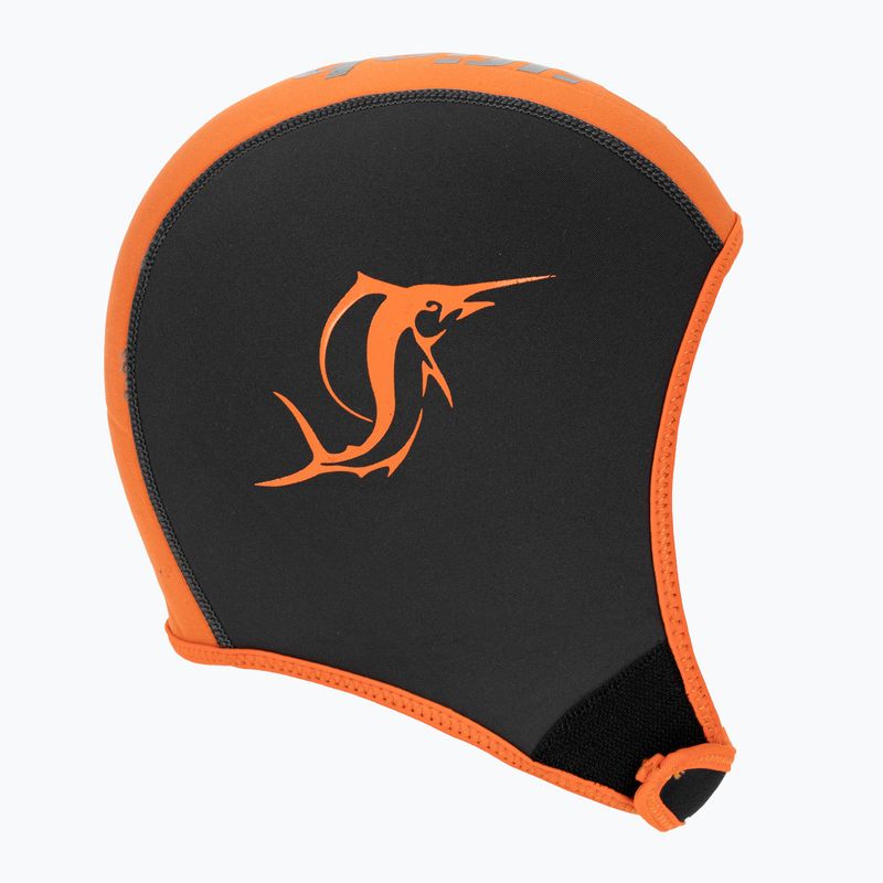 Pesce vela Cuffia da nuoto in neoprene arancione 3