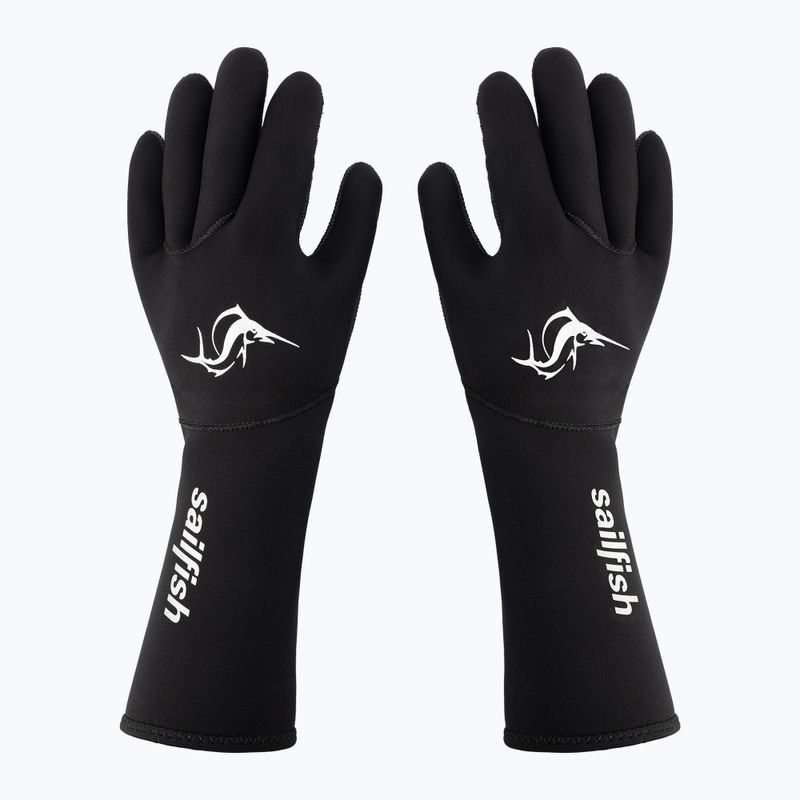 Guanti in neoprene Sailfish nero 3