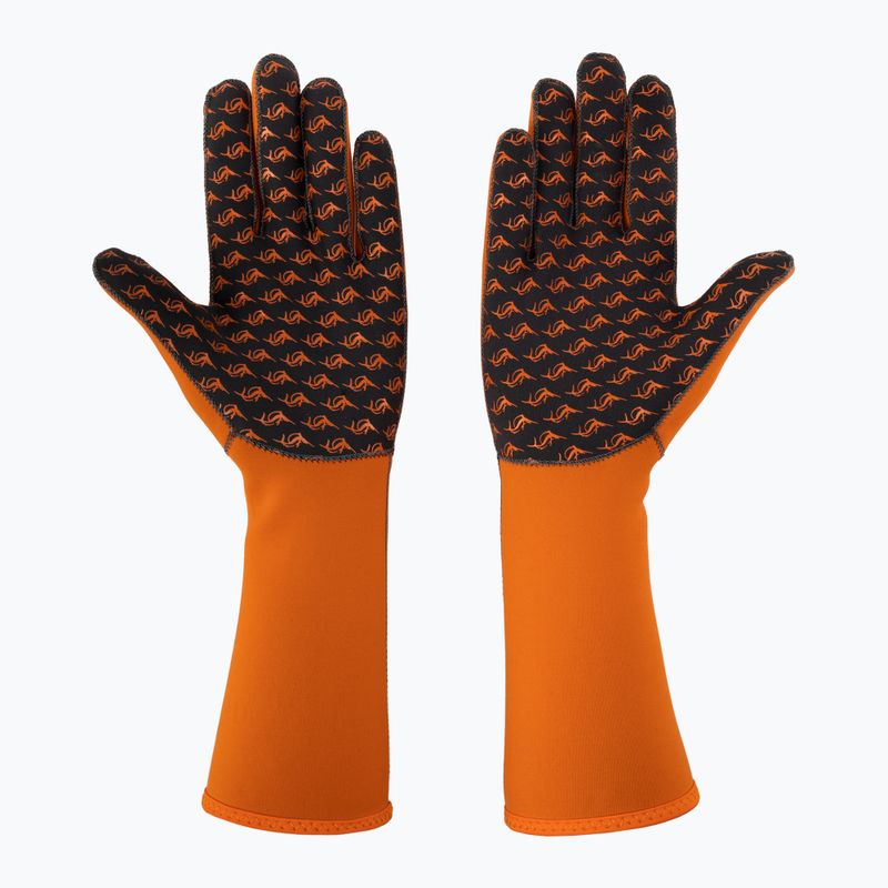 Guanti in neoprene Sailfish arancione 2