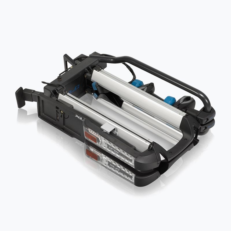 XLC Azura Xtra LED 2Bikes portapacchi argento/nero 3