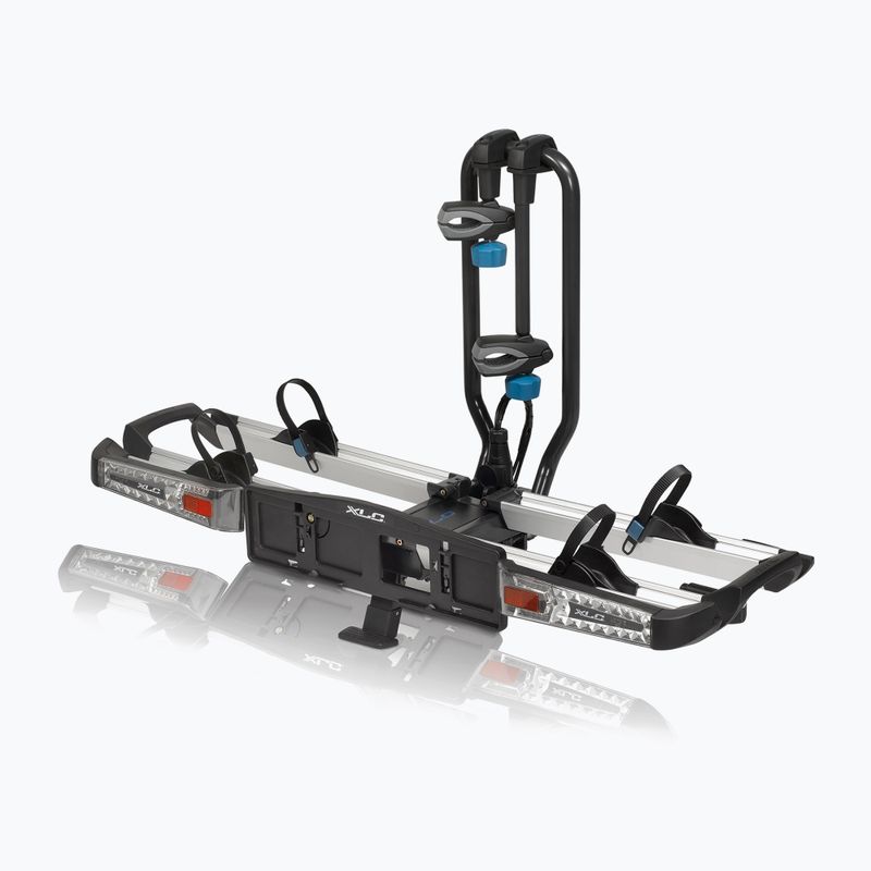 XLC Azura Xtra LED 2Bikes portapacchi argento/nero 5