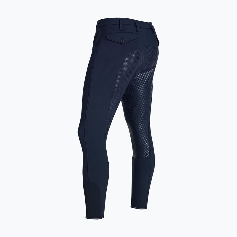 Pantaloni da uomo Pikeur Rossini grigio/blu 2