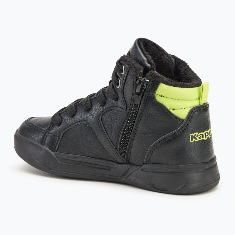 Scarpe da bambino Kappa Grafton nero/lime 3